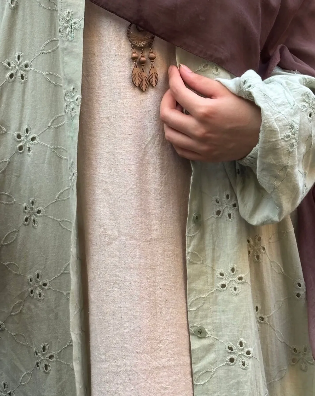 Dove shirt dress (Copy 7701323)